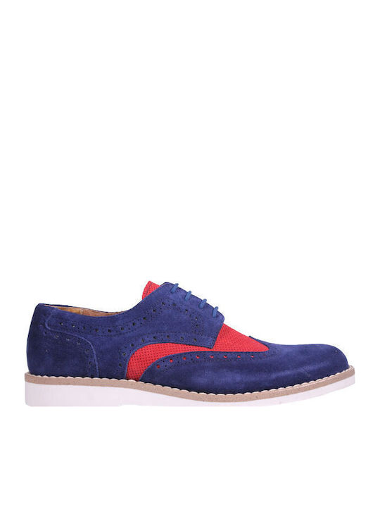 Pantofi Oxford Barbati Albastru