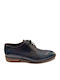 Leder Herren Freizeitschuhe Blau