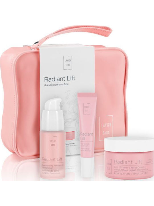 Lavish Care Radiant Lift Skin Care Set for Αnti-ageing, Brightening & Firming 4pcs