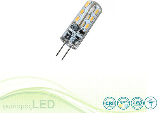 SoleLuce Bec LED 3W pentru Soclu G4 Alb cald