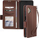 Avizar Clapet Case for Galaxy Xcover 7 Pro with Wristband Wallet Support Gray
