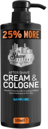 The Shave Factory After Rasur Creme Köln 500ml
