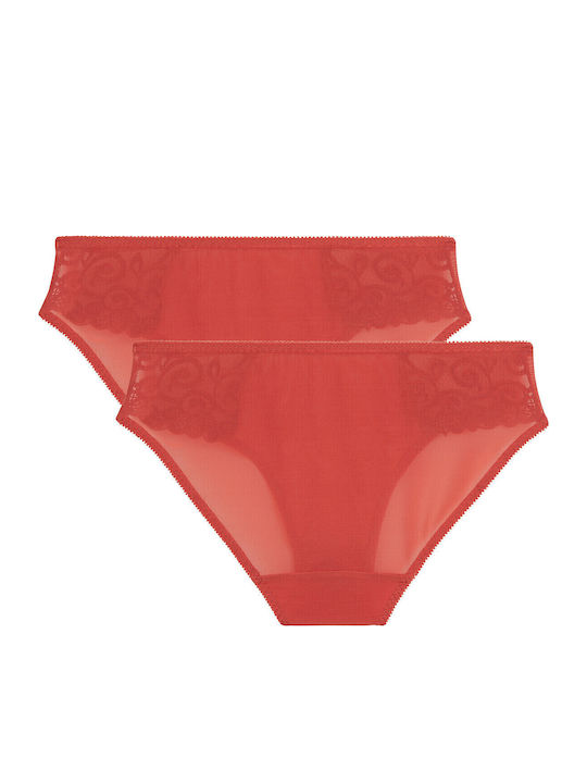 Anne Weyburn Ψηλόμεσα String 2Pack Πορτοκαλί