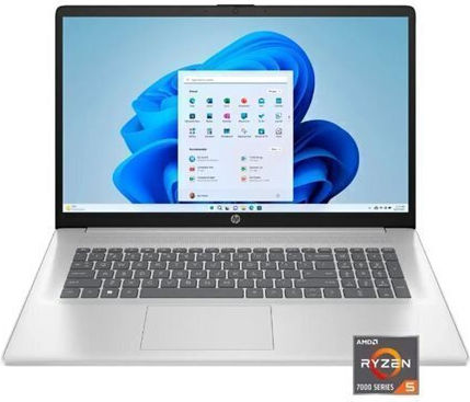 HP 17-cp2025dx 17.3" IPS FHD (Ryzen 5-7520U/8GB/512GB SSD/W11 Startseite) (US Tastatur)