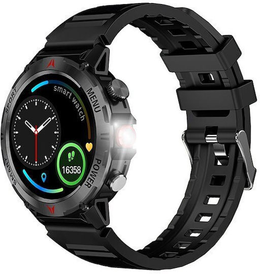 Blow X21 48mm Smartwatch mit Pulsmesser (Schwarz)