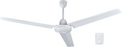 Adeleq 140cm Weißer Deckenventilator Adeleq 140cm Weißer Deckenventilator