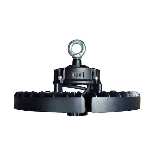 Redled Commercial Bell Light Adjustable White with Built-in LED Black Ø29xHeight 15.57cm