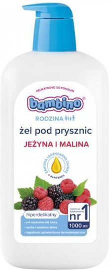 Bambino Familien Duschgel Hypoallergen Mit Brombeere Und Himbeere 1000ml