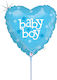 9'' Мини Форма Балон Сърце Baby Boy