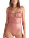 Pink One Piece Swimsuit