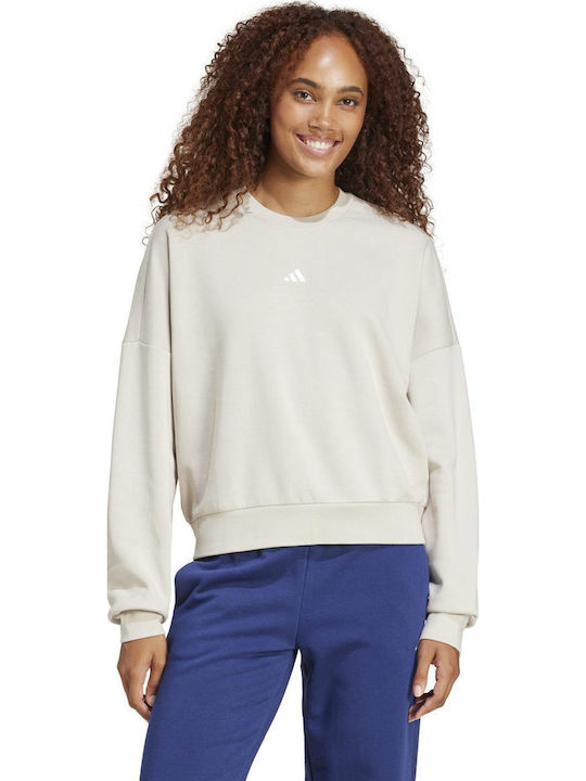 adidas Crew Hanorac pentru femei Ecru