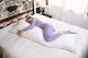 Alpha Foam Pillow 50x150cm White SLEEP032