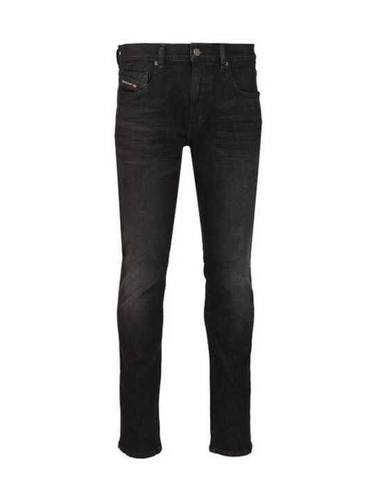 Diesel 2019 D-strukt Men's Jeans Pants with Slim Fit Black A03558