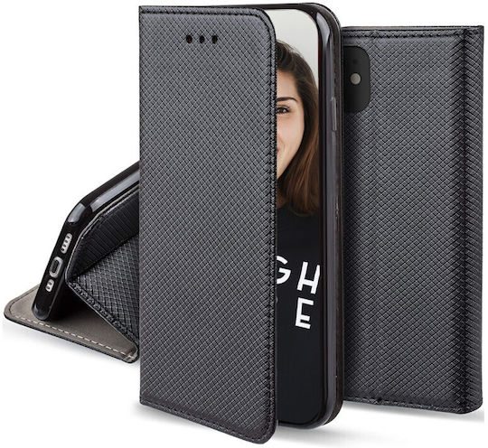Husă Jaym Folio Honor 70 Funcție Stand Magnetic Neagră