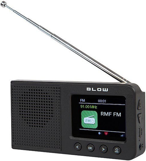 Blow RK3 Tragbares Radio mit USB Schwarz