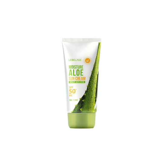 Lebelage Moisture Aloe Sonnencreme Creme Gesicht SPF50 70ml