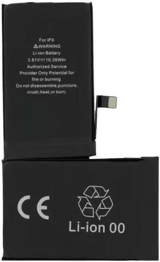 Baterie Internă H4 iPhone X Li-ion 2716mAh 3.81V Neagră