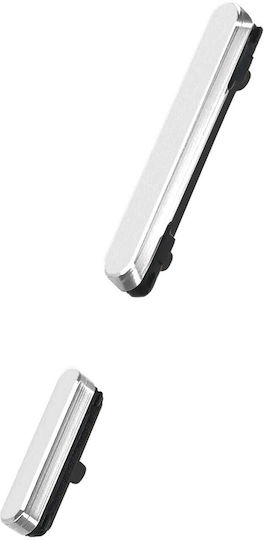 Clappio Power Volume Button Samsung Galaxy S24 Fe Grey