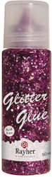 Glitzer Kleber Rosa 50ml