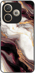 Sonique Marble Series Case Oppo A5 Pro 5g Burgundy
