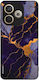 Sonique Marble Series Case Oppo A5 Pro 5g Purple