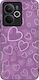 Husă Sonique Heart Series Realme 14t 5g Violetă