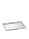 Novaker Wedding Tray with Mirror Silver 1pcs