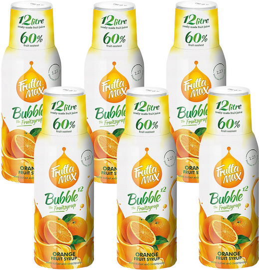 Fruttamax Syrup Orange 500ml 6 Pieces