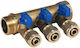 Pex Distributor 1x16 3 Sections Cold Water Dhw