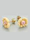 Hypoallergenic Gold Plated Kids Earrings Studs from Steel