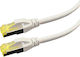 Logon S/FTP Cat.6a Cablu de rețea Ethernet 1.5m Alb 1buc