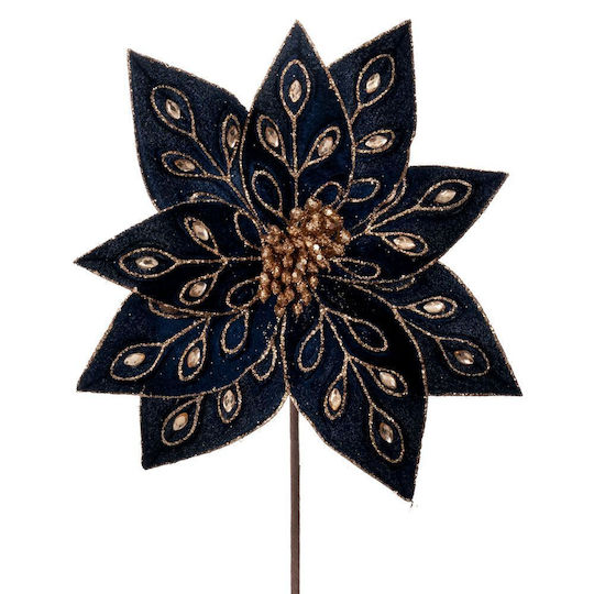 Iliadis Christmas Fabric Decorative Alexandrian 60cm Poinsettia