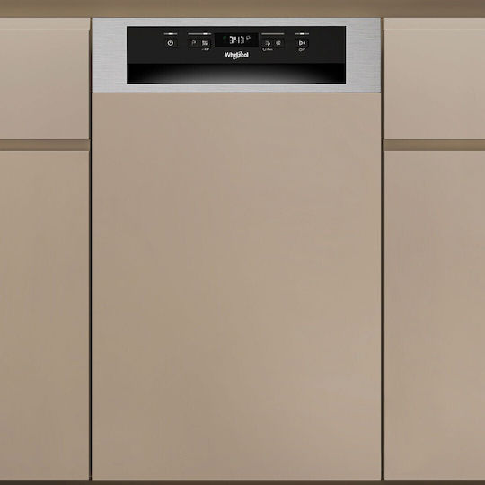 Whirlpool Εντοιχιζόμενο Πλυντήριο Πιάτων για 11 Σερβίτσια Π44.8xY82εκ.
