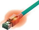 Sacon S/FTP Cat.6a (Gigabit) Καλώδιο Δικτύου Ethernet 5m Τιρκουάζ