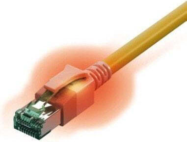 Sacon S/FTP Cat.6a Ethernet Network Cable 10m Yellow 1pcs