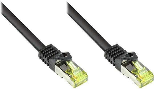 Good Connections S/FTP Кат.7 (10Gbps) Мрежов Кабел Ethernet 1.5м Черен