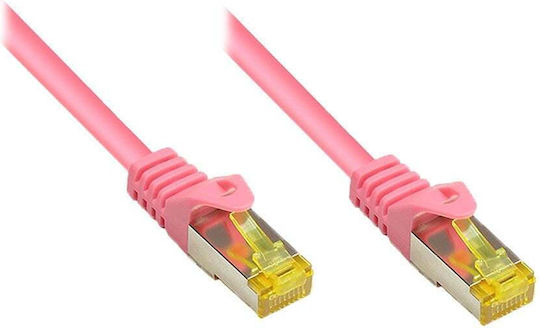 Good Connections S/FTP Кат.7 (10Gbps) Мрежов Кабел Ethernet Лилав