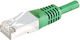Telegärtner S/FTP Cat.6a Ethernet Network Cable 0.5m Green 1pcs