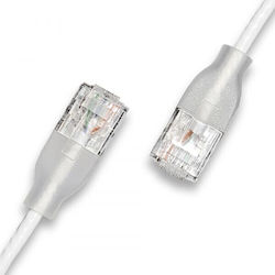 C2G U/UTP Cat.6a Καλώδιο Ethernet 8m Λευκό