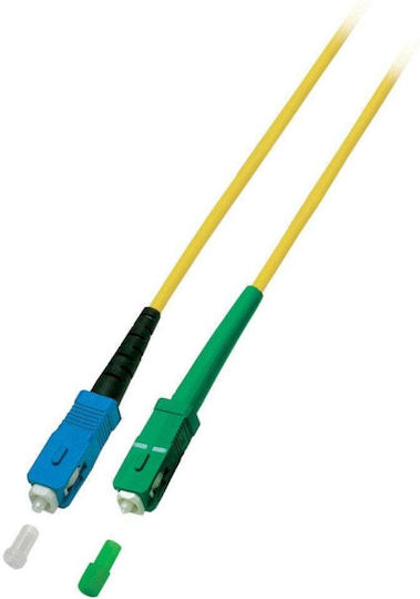 Techly Καλώδιο Οπτικής Ίνας SC/APC-SC/UPC 5m