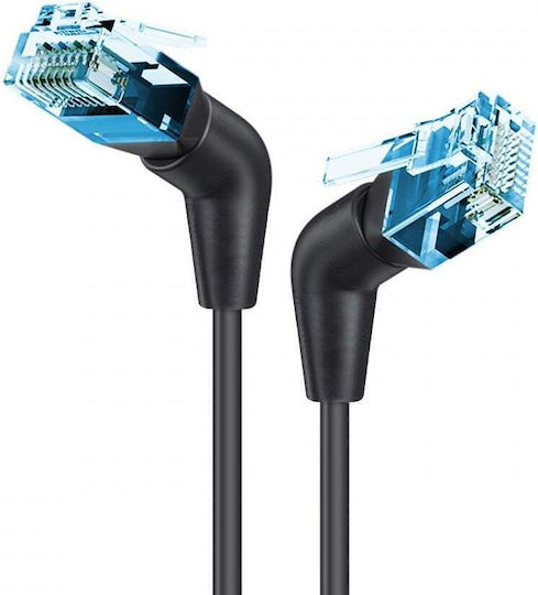 Techly U/FTP (STP) Cat.6a (Gigabit) Καλώδιο Δικτύου Ethernet 1m