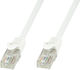 Techly U/UTP Cat.6 Cablu de rețea Ethernet 15m Alb 1buc
