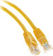 Conotech U/UTP Καλώδιο Δικτύου Ethernet 1m Κίτρινο