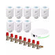 Kit Supapă Termostatică Pentru Radiator Danfoss Cap Termostatic Inteligent Mentor Tzb881d Zigbee Programabil Lcd Hub