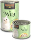 Leonardo Wet Food for Adult Cats in Cans with Bushmeat, Deer, Chicken, Meat, Salmon and Liver 400gr