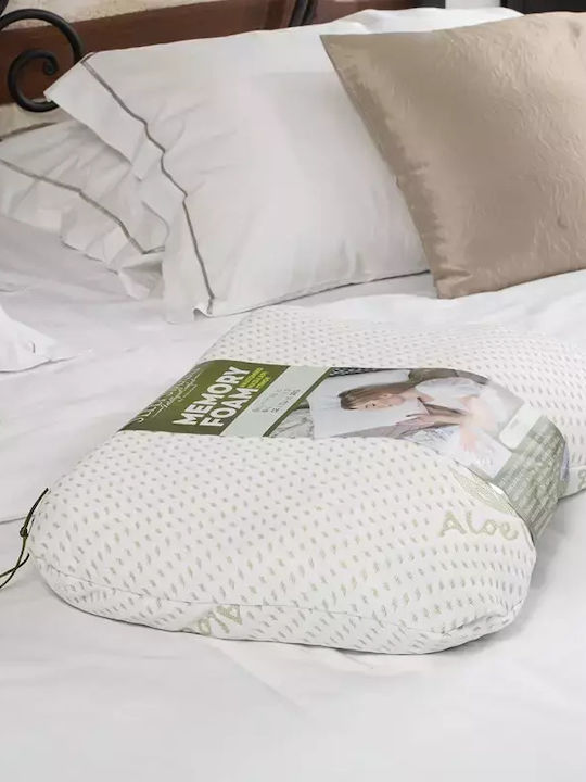 Alpha Foam Supreme Aloe Vera Bed Pillow Memory Foam 40x60x13cm