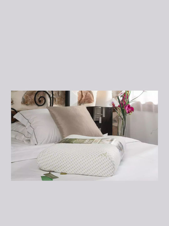 Alpha Foam Advance Aloe Vera Възглавница За Спане Мемори Пяна Анатомична 40x60x12см