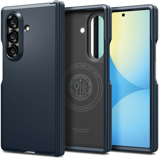 Spigen Tough Back Cover Silicone / Plastic Navy Blue (Galaxy Z Fold7)