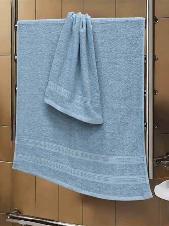 Lino Home Facecloth Marea 50x90cm Blue Weight 480gr/m²