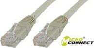 Microconnect U/UTP Cat.6 (Gigabit) Καλώδιο Δικτύου Ethernet 3m Γκρι